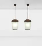 Fontana Arte, Pair of monumental lanterns