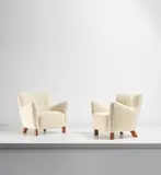 Fritz Hansen, Pair of armchairs, model no. 1669
