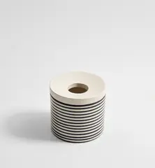 Lidded vase, model no. 189, from the ‘Ceramiche di serie’ by Ettore Sottsass, circa 1959, Glazed earthenware, sold Nov 2020