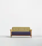 Ettore Sottsass, Two-seater 'Canada' sofa