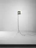 Joseph Beuys, Lamp, 1960, metal tripod, ceramic socket and metal reflector