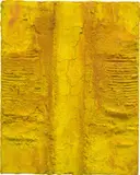 Marcello Lo Giudice, Yellow, 2018, oil and pigment on canvas