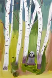 Marcus Jahmal, Wilderness Nightfall, 2017, acrylic and oil on canvas