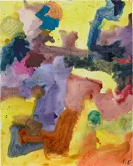 Ida Ekblad, Toot Gameland Clatter Bang, 2013, acrylic on canvas