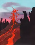 Ken Price, Continuous Unobserved Eruption