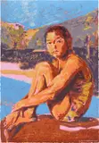 Claire Tabouret, The Swimmer