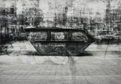 Klara Lidén, Untitled (Dumpster Dino), 2011, inkjet print
