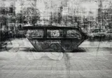 Klara Lidén, Untitled (Dumpster Dino), 2011, inkjet print