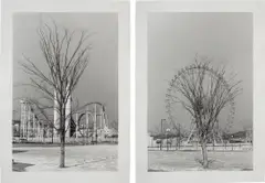 Anri Sala, Two works: (i-ii) Untitled, 2003, black and white photograph on Baryte paper