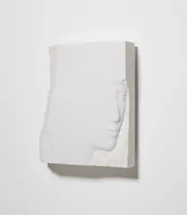 Dmitriy Grek, Looking Out, 2015, white marble