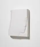 Dmitriy Grek, Looking Out, 2015, white marble