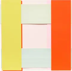 Face 69 Ed. by Imi Knoebel, 2003, acrylic on plastic collage, sold Oct 2020
