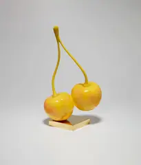 Global Warming by Nikita Zigura, 2017, acrylic, aerography and stainless steel, sold Oct 2020