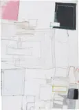 Jack Greer, Nicky, 2013, canvas, thread, fabric, acrylic and metallic paint