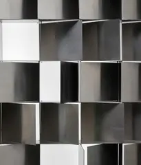 Gianfranco Fini, ‘Programma’ light sculpture, circa 1970, Stainless steel, acrylic