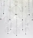 Venini, Pair of 'Balloton' chandeliers