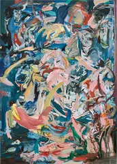 Cecily Brown, Armed and Fearless, 2014, oil on linen