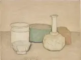 Giorgio Morandi, Natura morta, 1952, oil on canvas