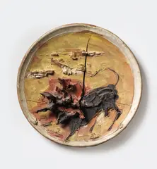 Corrida by Lucio Fontana, 1950, painted terracotta, sold Mar 2019