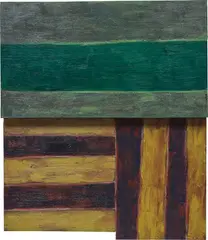 Sean Scully, Dust, 1984, oil on canvas