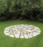 Richard Long, White Marble Circle