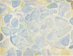 Light Blue by Sam Francis, 1953, watercolour on paper, offered Mar 2019