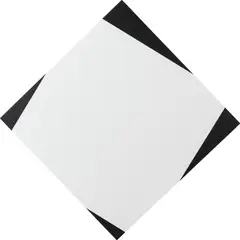 Carré² by François Morellet, 2012, acrylic on canvas mounted on panel, sold Mar 2019
