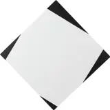 François Morellet, Carré², 2012, acrylic on canvas mounted on panel