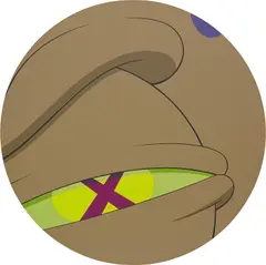 Untitled by Kaws, 2012, acrylic on canvas, offered Mar 2019