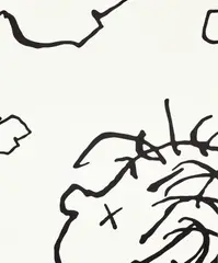 Untitled (MBFG7) by Kaws, 2014, acrylic on canvas, sold Mar 2019