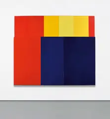 Ich Nicht XI by Imi Knoebel, 2006, acrylic on aluminum and acrylic on paper, offered Mar 2019