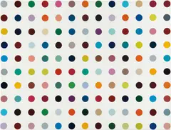 N-Hydroxymaleimide by Damien Hirst, 2010, household gloss on canvas, offered Mar 2019