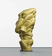 After We Have Gone by Tony Cragg, 2014, wood on metal base, offered Mar 2019
