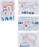 Grayson Perry, Four works: (i-iv) Untitled