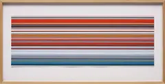 Strip by Gerhard Richter, 2011, digital fine art print on paper mounted on Alu-Dibond, in artist's frame, sold Mar 2019