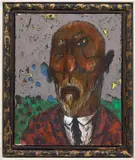 Markus Lüpertz, Untitled (Self-Portrait)