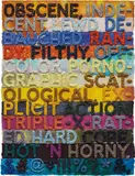 Mel Bochner, Obscene
