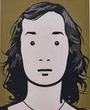 Julian Opie, Fiona, artist. 4.
