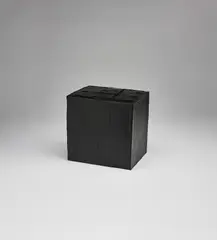 Black Box by Rachel Whiteread, 2005, painted bronze, offered Apr 2019