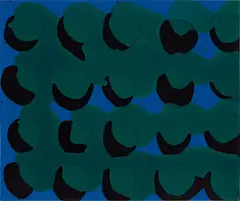 Untitled by Ian Davenport, 1995, cellulose paint on MDF board mounted on panel, sold Apr 2019