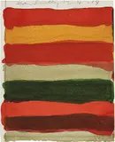 Sean Scully, 12.4.18, 2018, watercolour and pencil on paper
