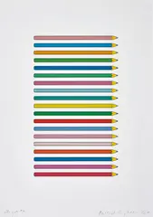 Migrate by Michael Craig-Martin, 2019, Unique digital drawing, offered Apr 2019