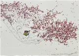 Raqib Shaw, Childhood from the Four Seasons, 2018, pencil and enamel on paper