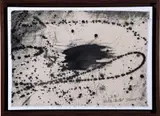 Yahon Chang, The Journey - God's Blessings Abound, 2018, ink and pencil on canvas, in artist's frame