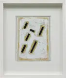 Keith Coventry, Nemo Estate, 2018, coloured pencil and oil stick on paper mounted on paper, in artist's frame