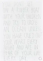 Robert Montgomery, Untitled, 2019, graphite on paper