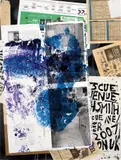 Josh Smith, Untitled, 2008, mixed media on panel