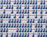Jonathan Horowitz, Beyonce / Polar Bears (144 Cans), 2014, UV ink on vinyl