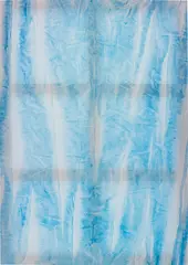 Ayan Farah, Carmel, 2014, alcohol, vinegar and fabric dye on cotton silk