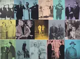 Richard Pettibone, Portrait of Jack Benny, 1972, synthetic polymer and silkscreen inks on canvas